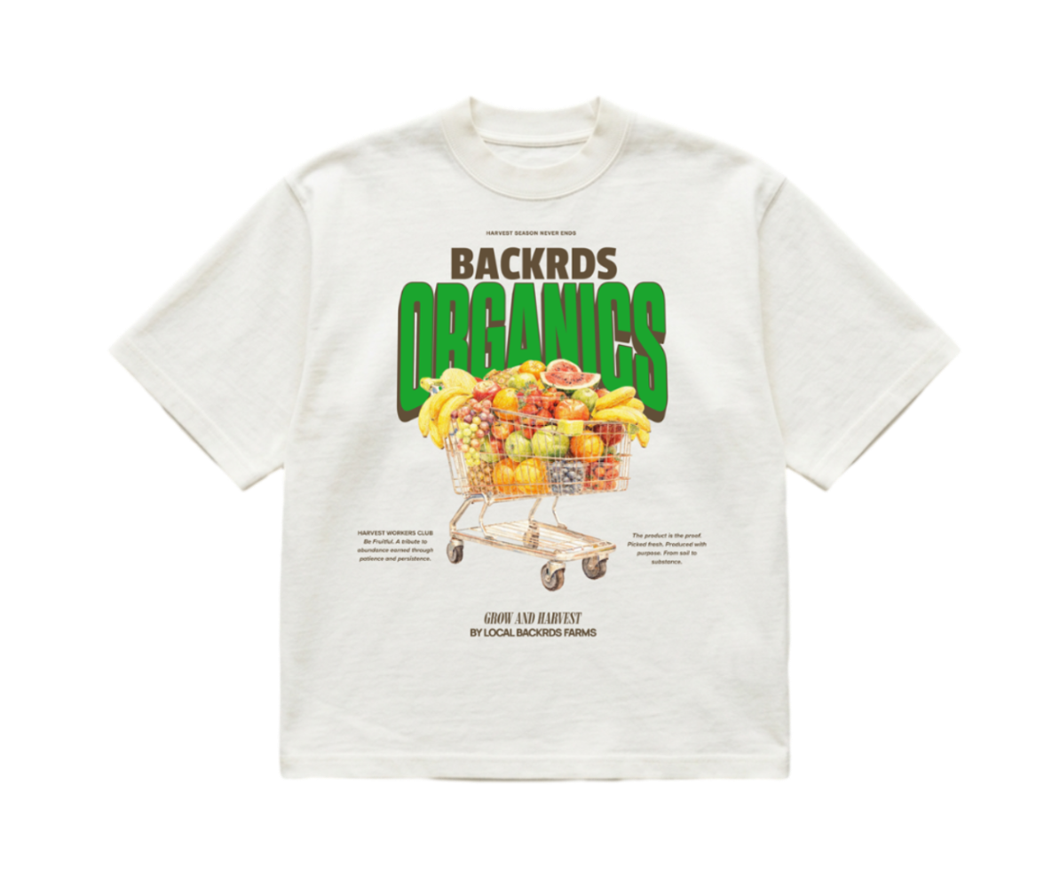 BACKRDS™ ORGANICS - OFF WHITE/GREEN
